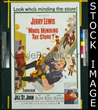 #812 WHO'S MINDING THE STORE 1sh '63 Lewis 