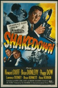 SHAKEDOWN ('50) 1sheet