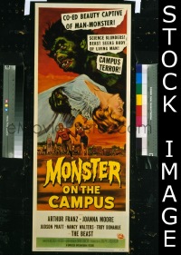 MONSTER ON THE CAMPUS insert