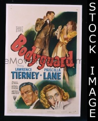 #195 BODYGUARD 1sh '48 Tierney, Lane 