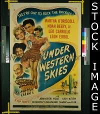 UNDER WESTERN SKIES 1sheet