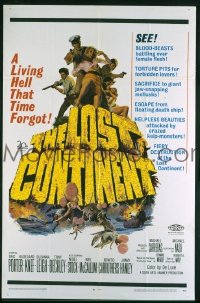 LOST CONTINENT ('68) 1sheet