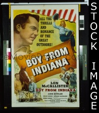 BOY FROM INDIANA 1sheet