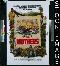 #330 THE MUTHERS 1sh '76 blaxploitation 