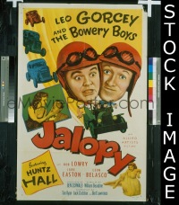 #201 JALOPY 1sh '53 The Bowery Boys, Gorcey 