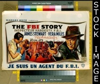 THE FBI STORY Belgian #1 '59 Stewart  **