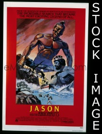P922 JASON & THE ARGONAUTS one-sheet movie poster R78 Harryhausen