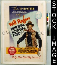 #633 WILL ROGERS MEMORIAL FUND 1sh '70s 