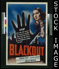 BLACKOUT ('40) 1sheet