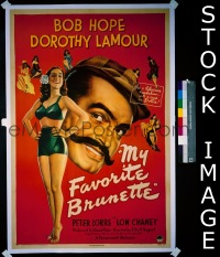 MY FAVORITE BRUNETTE 1sheet