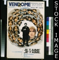 #324 JE T'AIME JE T'AIME Belgian poster '68 