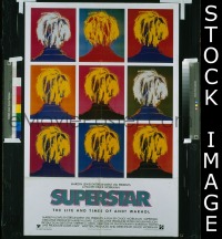 SUPERSTAR: THE LIFE & TIMES OF ANDY WARHOL 1sheet