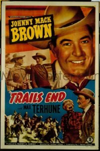 TRAIL'S END ('49) 1sheet