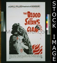 BLOOD ON SATAN'S CLAW 1sheet