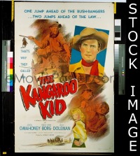 #131 KANGAROO KID 1sh '50 Pathe western 