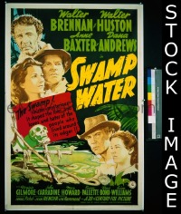 #419 SWAMP WATER 1sh '41 Jean Renoir 