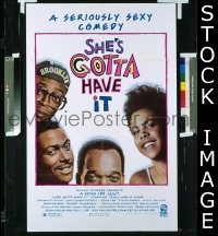 #1333 SHE'S GOTTA HAVE IT 1sh '86 Spike Lee 