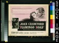 #9141 FLAMINGO ROAD Title Lobby Card '49 Joan Crawford