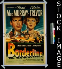 BORDERLINE ('50) 1sheet