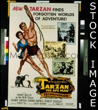 TARZAN THE APE MAN ('59) 1sheet