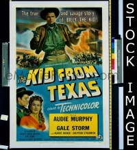 KID FROM TEXAS ('49) 1sheet