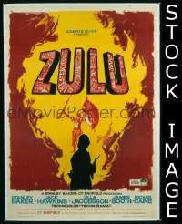 #4430 ZULU Spanish 1sh '64 Baker, Caine 