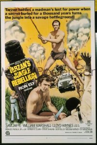 TARZAN'S JUNGLE REBELLION 1sheet