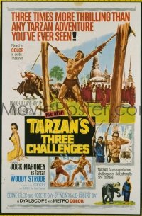 TARZAN'S THREE CHALLENGES 1sheet