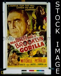 #401 BELA LUGOSI MEETS A BROOKLYN GORILLA 1sh 