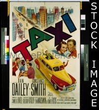 #595 TAXI 1sh '53 Dailey, Smith 