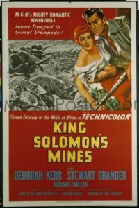 #364 KING SOLOMON'S MINES 1sh '50 Kerr 