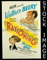 #506 RATIONING 1sh '44 Beery, Main 