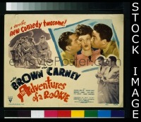 ADVENTURES OF A ROOKIE TC '43 Brown, Carney