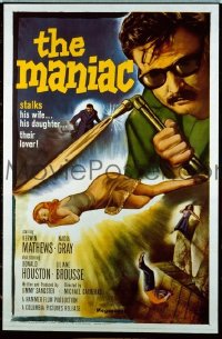 MANIAC ('63) 1sheet