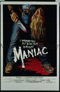 MANIAC ('80) 1sheet