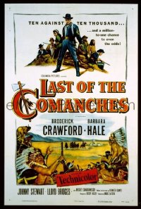 LAST OF THE COMANCHES 1sheet