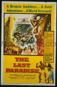 LAST PARADISE ('57) 1sheet