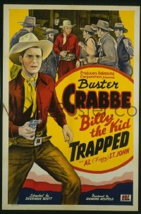 BILLY THE KID TRAPPED 1sheet