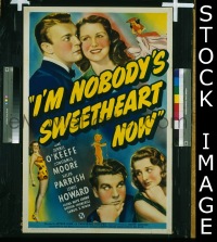 #190 I'M NOBODY'S SWEETHEART NOW 1sh '40 