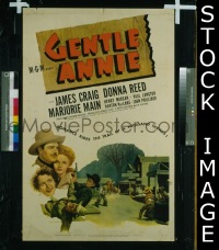 #397 GENTLE ANNIE 1sh '45 Donna Reed 