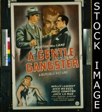 #540 GENTLE GANGSTER 1sh '43 Compton 