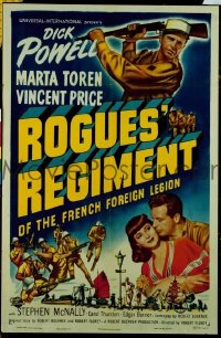 ROGUES' REGIMENT 1sheet