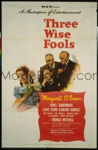 THREE WISE FOOLS ('46) 1sheet