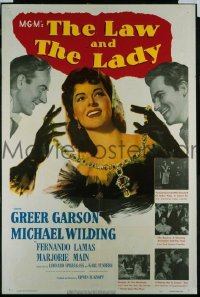 LAW & THE LADY 1sheet