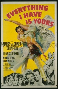 EVERYTHING I HAVE IS YOURS 1sheet