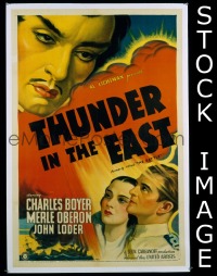 THUNDER IN THE EAST ('35) 1sheet