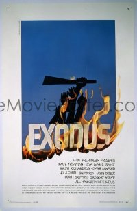 #380 EXODUS 1sh '61 Paul Newman, Saul Bass 