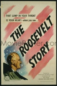 ROOSEVELT STORY 1sheet