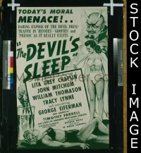 #018 THE DEVIL'S SLEEP 1sh '51 exploitation 