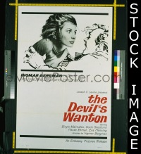 #488 DEVIL'S WANTON 1sh '49 Ingmar Bergman 